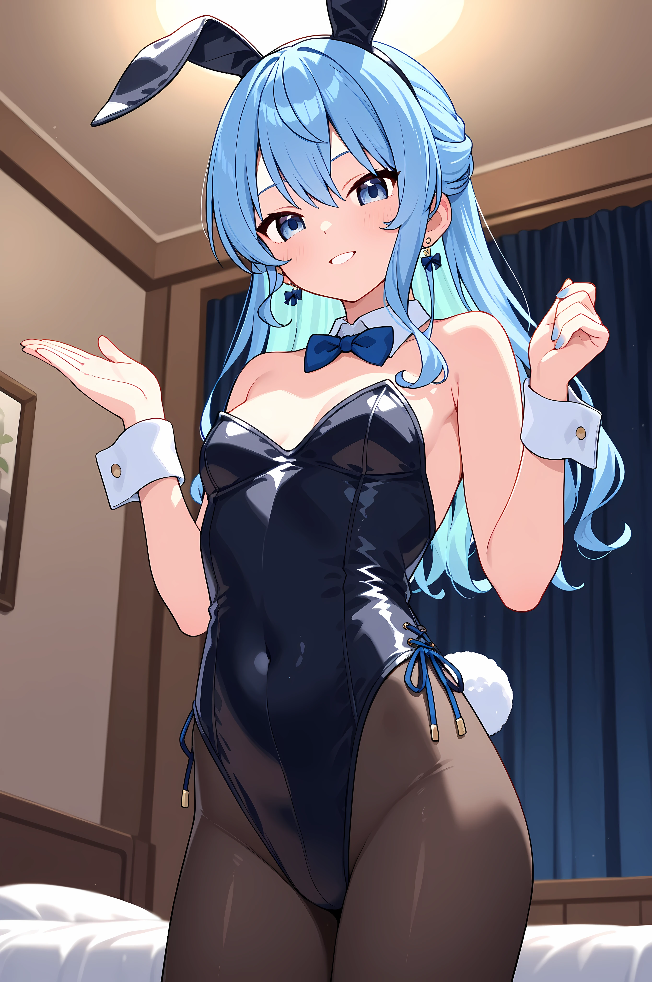 Hoshimachi Suisei、bunny girl、Room