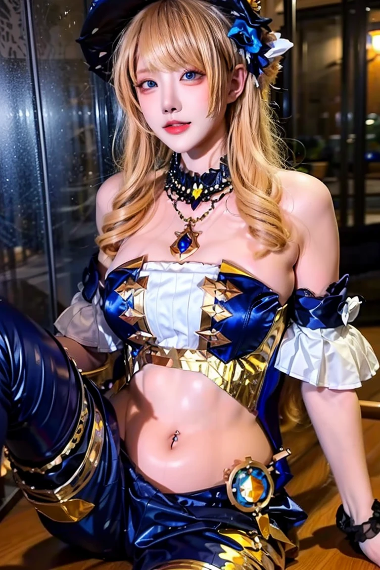 ​((tmasterpiece))，((  official wallpaper :1.4))，(( standing on his feet +Combat posture))，(( Stand in the boxing position ))，(( Sit with your left leg bent ))，(( Sit with your right leg bent ))，((sexy model pose))，(( Dynamic Poses+ Dynamic Photography ，Ultramicrophotography))，(( from the bottom up))，((3d))， (( ultra realistic photo ， photorealistic ))，((1Feminino))，((meishaonv， super sailor moon ，A Sailor's Lua:1.6，sailor moon eterno))，(( absurdly long hair:1.4))，(( double blonde ponytail :1.4， fringe distributed ，ball head， Round and red hair accessories in bun ))，((Dress in：Sailor Warrior Uniform:1.u can see the panties )Ultra mini skirts :1.6，Exposed chest，big and cute breasts))，(( a sailor's uniform ：sailor color，Metallic blue))，(( There's a big red ribbon on the chest ，Red elbows ， long white latex gloves ， bare upper arms :1.6， A luxurious golden crown on the forehead ，耳Nipple Ring， Jewelry decoration Luxurious gold ))，(( tall leg swimsuit ))，(( Very thin and tight high gloss white holographic leather、 Sexy high gloss latex white swimsuit with high legs ， shiny as oil ))，( Detailed faces :1.5)，(( detailed eyes， gorgeous eyes ，and blue eyes，Iris sketch， long lashes， double lashes ))，((beautiful expression， seductive smile))，((thin lips:1.5))，((Lean and muscular， large, raised breasts ))，((Perfect anatomical proportions:1.6， Big breasts and thin waist ))，(( clean skin))，(( Anatomically correct 2 hands :1.6))，(( Anatomically correct 2 legs :1.6))，((correct hand：1.6， Five full and beautiful fingers ：1.6))，((Renderização Octane high quality))，((dramatic graphics))，((Background with：starry sky，moonlight rays，to take enormous))， ((  Professional quality ， perfect photograph ，  ray tracing ，  perfect volumetric lighting  ))，((high quality， CG with extreme details Unity ，32 mil))， ((hyperdetail:1.2，Complicated details:1.2))，((Mecha Maiden))，PERSEPHONE 