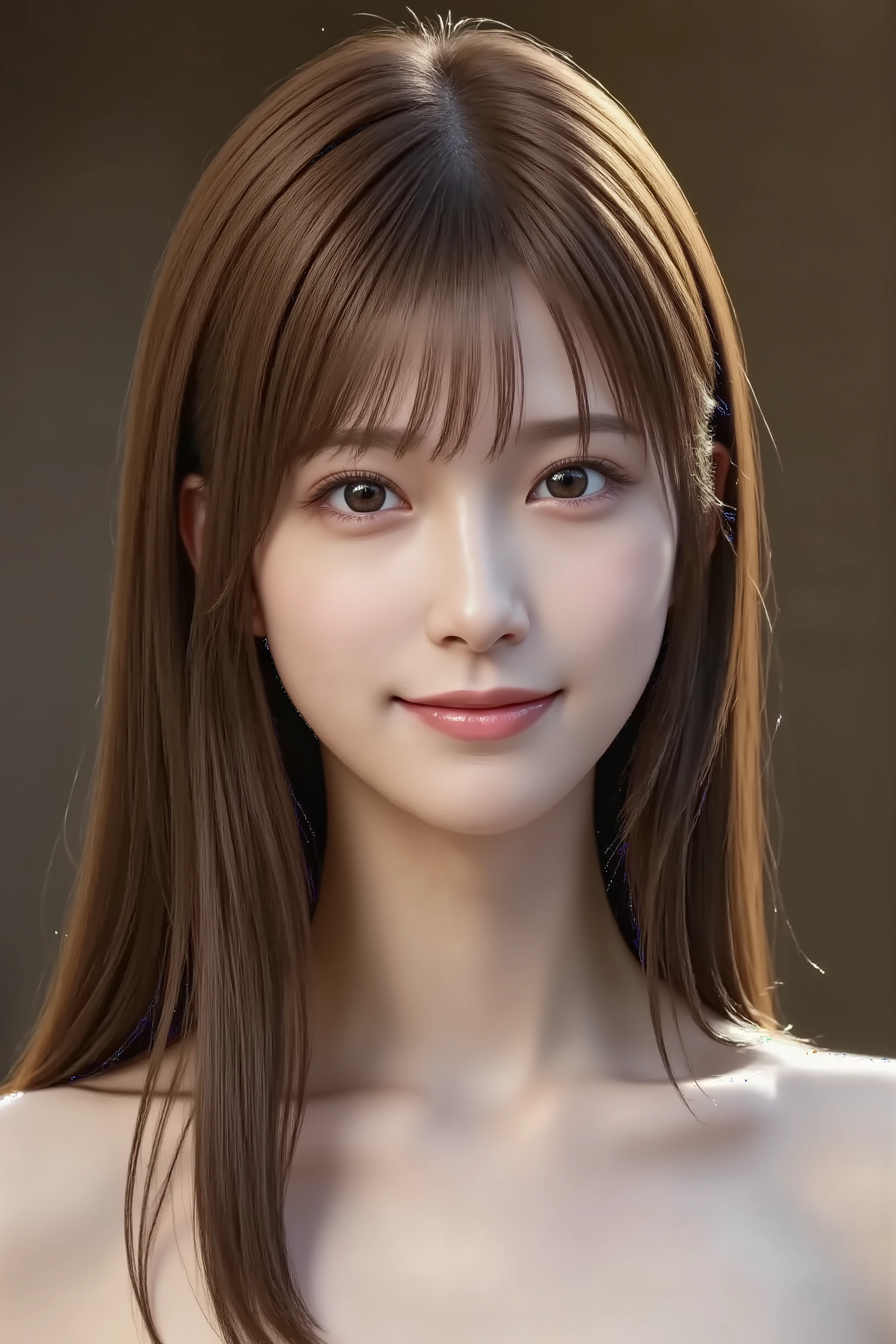 tsubasa,1girl, long hair, straight hair, dark brown hair