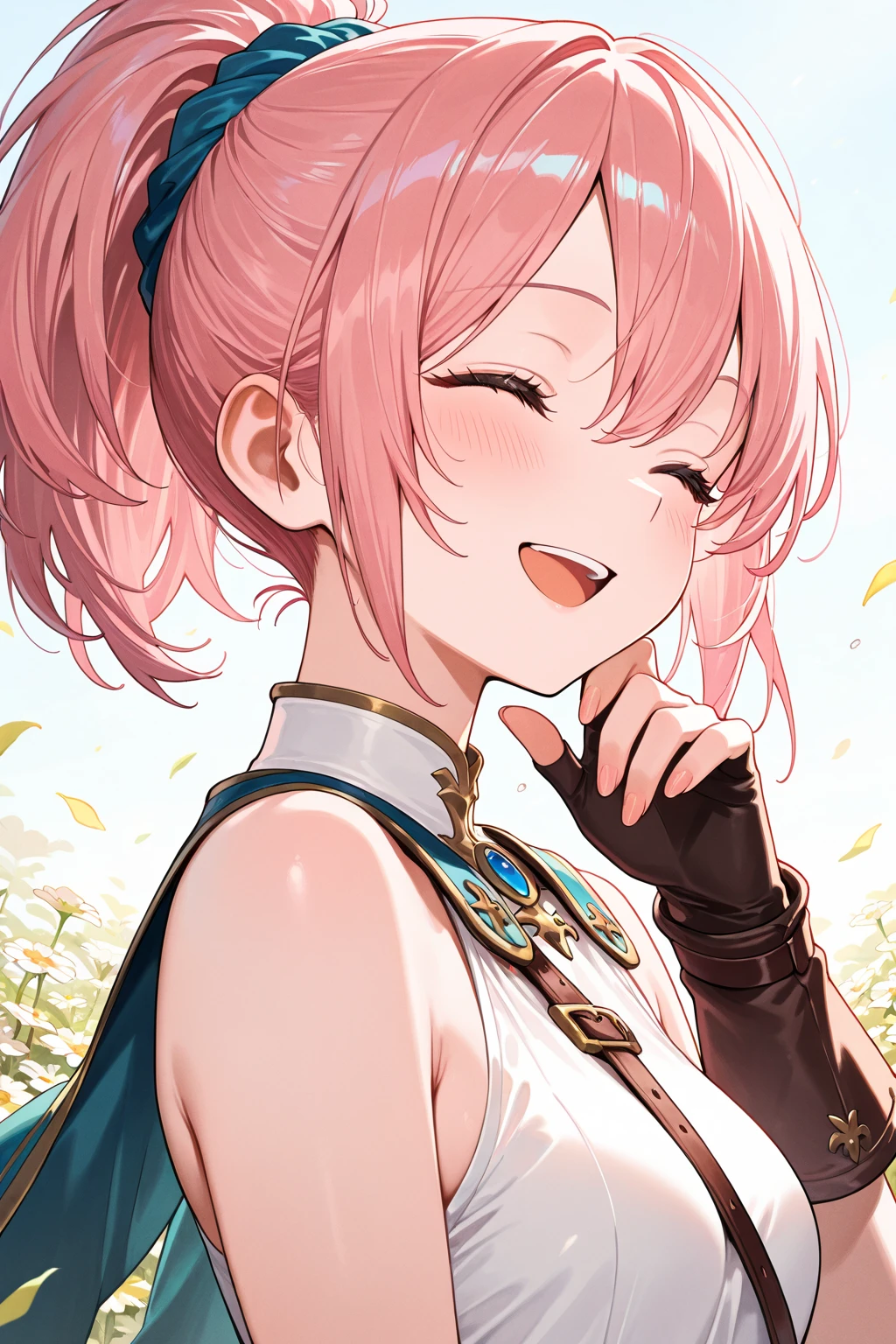 Girl with Jewels,(surprise:1.3),Braid,4K,8K,Highest quality