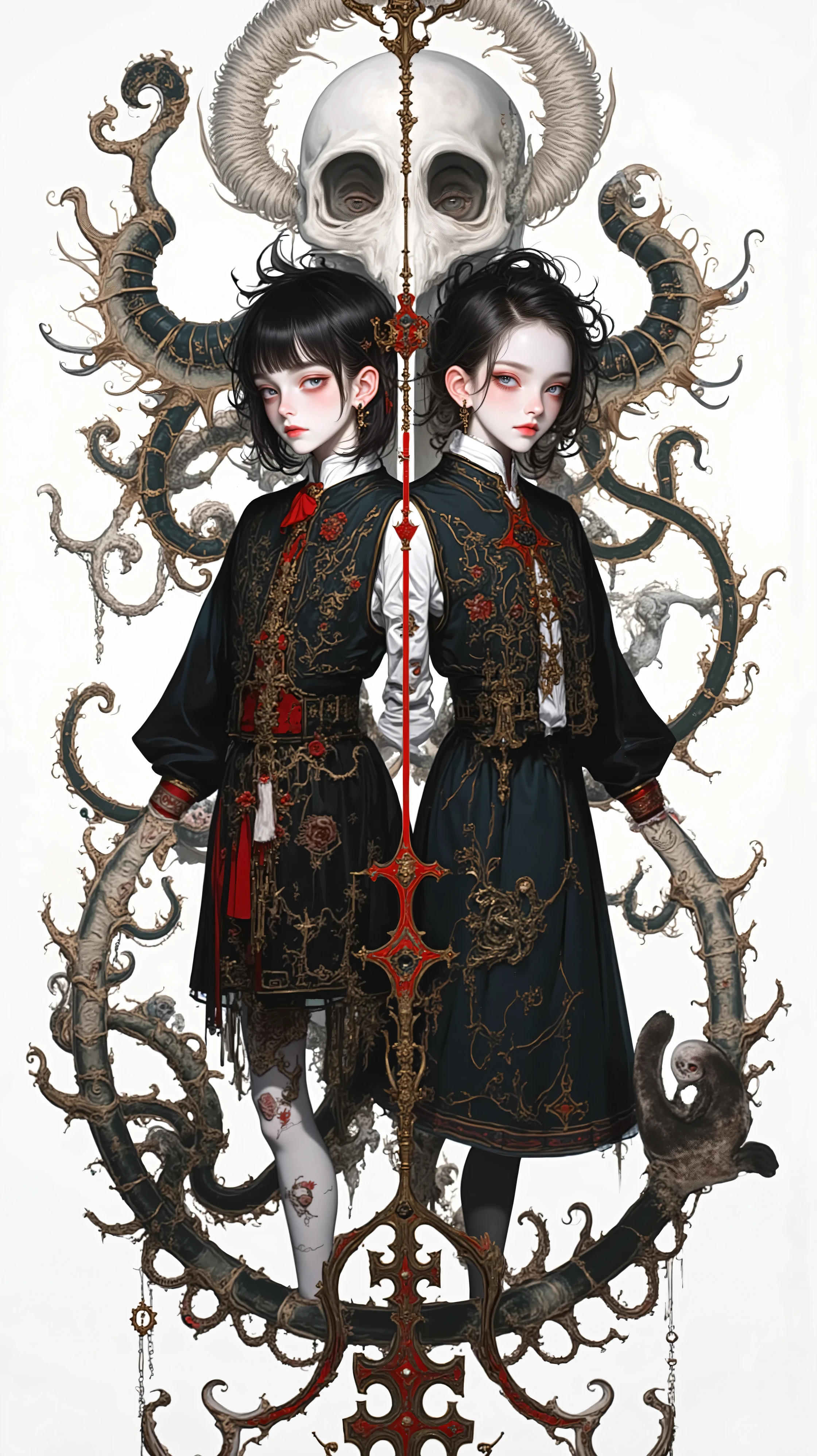 「Double Identity」、
The life of a person with two roles、The same person who is simple and striking、the same person who is calm and cool、the same person who is kind and scary、