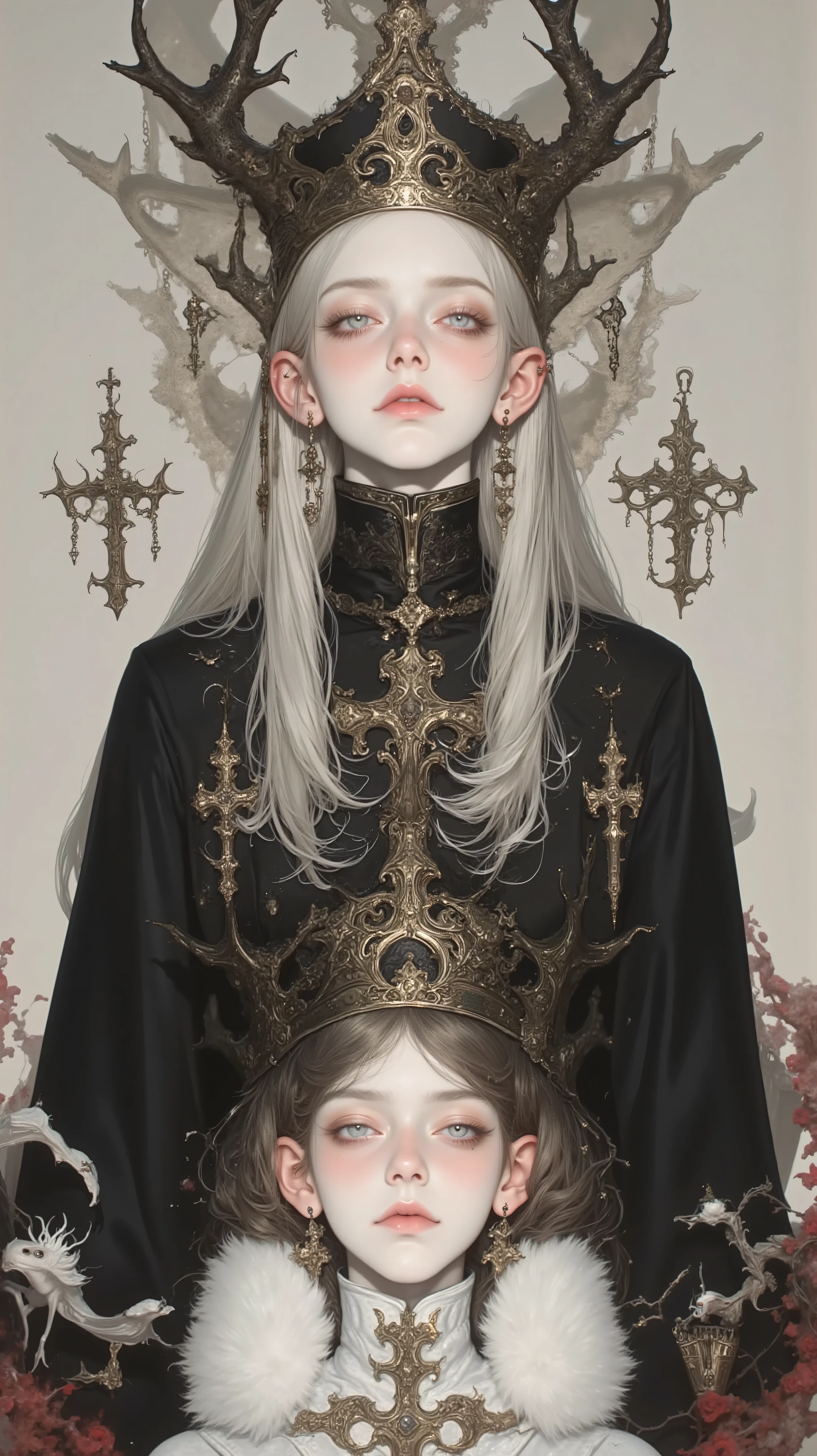 「Double Identity」、
The life of a person with two roles、The same person who is simple and striking、the same person who is calm and cool、the same person who is kind and scary、