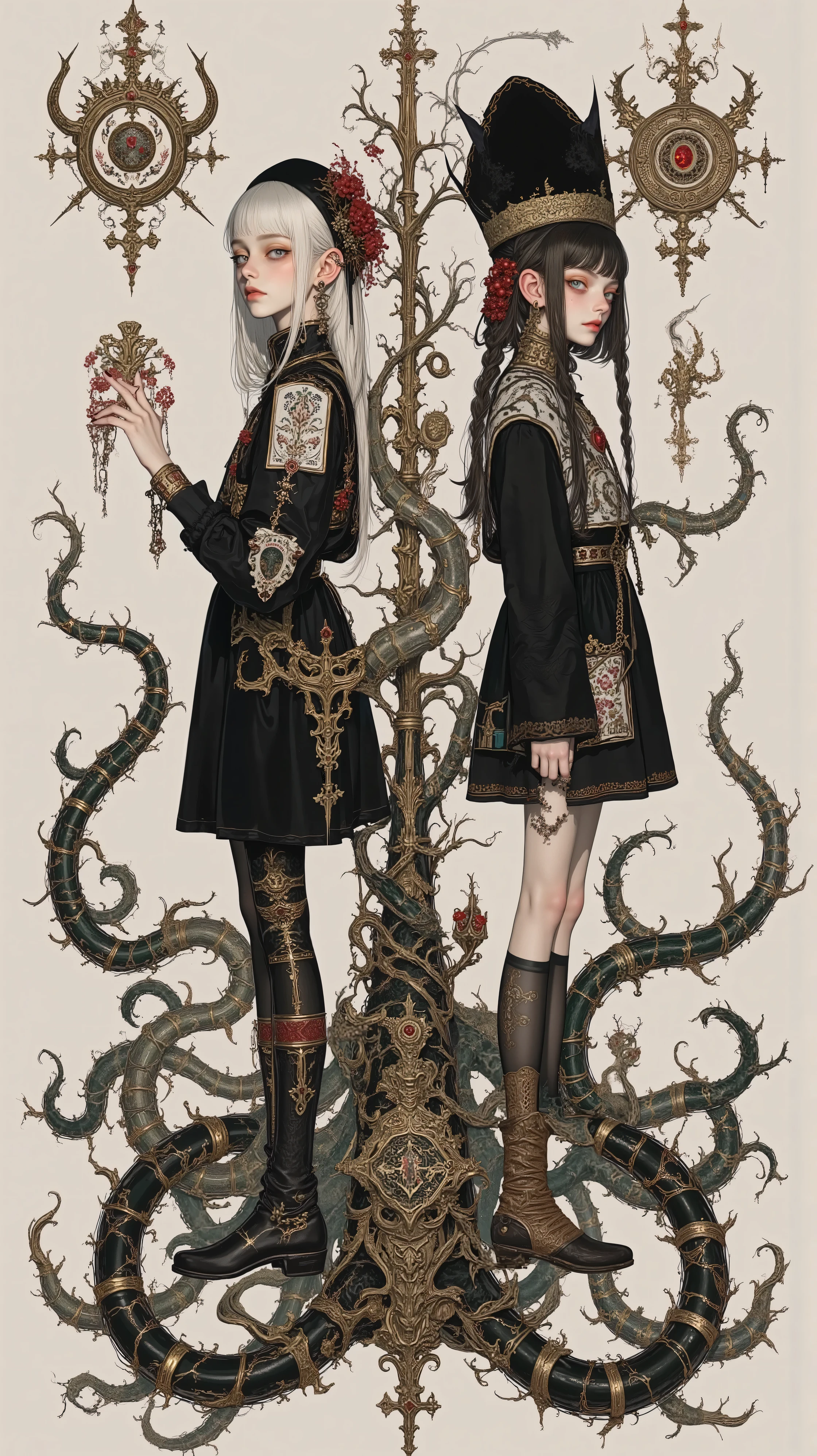 「Double Identity」、
The life of a person with two roles、The same person who is simple and striking、the same person who is calm and cool、the same person who is kind and scary、