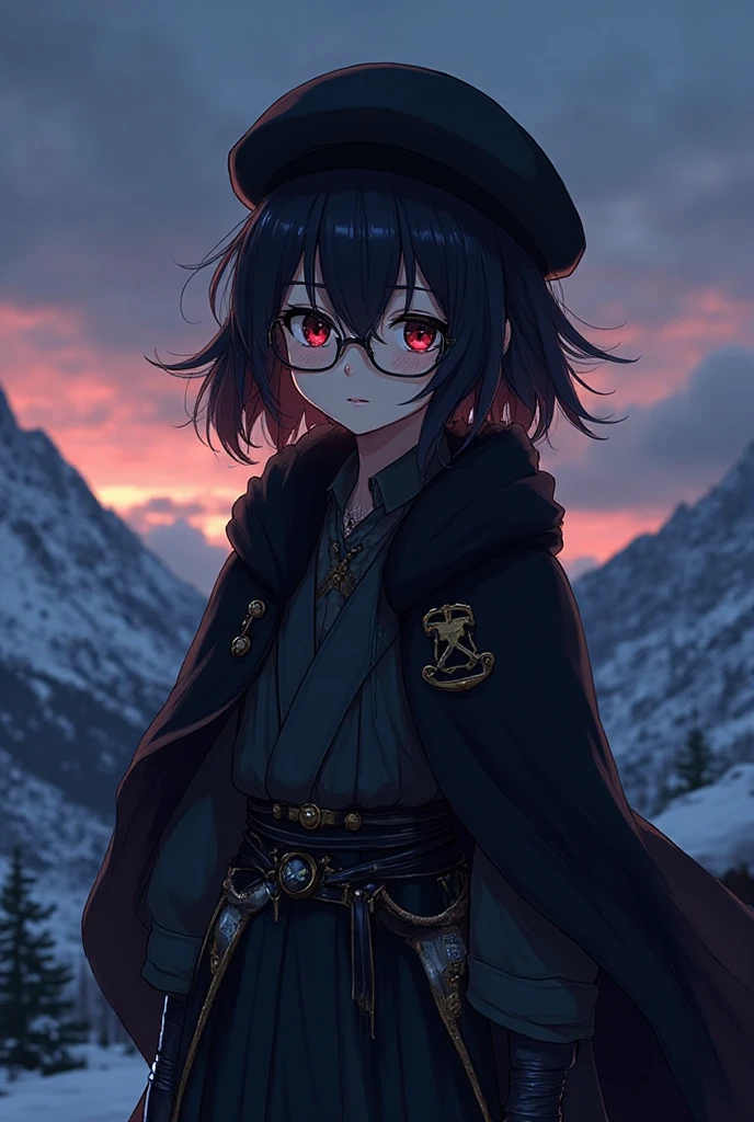 aihoshino, Ai Hoshino, Long Hair, bangs, (Purple eyes:1.1), Purple Hair, (Symbol-shaped pupil:1.5), smile,,smile,blush,white breath,
Open your mouth,snow,Ground bonfire, Outdoor, boots, snowing, From the side, wood, suitcase, Cape, Blurred, , forest, White handbag, nature,  Squat, Mouth closed, Cape, winter, Written boundary depth, Black shoes, red Cape break looking at viewer, Upper Body, whole body, break Outdoor, forest, nature, break (masterpiece:1.2), Highest quality, High resolution, unity 8k wallpaper, (shape:0.8), (Beautiful and beautiful eyes:1.6), Highly detailed face, Perfect lighting, Highly detailed CG, (Perfect hands, Perfect ),