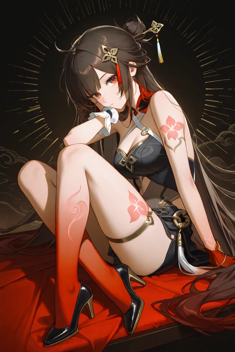 ((Photorealistic: 1.9)),(CG:1.2), Full body, 1 person, Best quality,POW, (Megumin), Small ???????, Small ???, Tense ?????????, (White ?????????), Beautiful detailed eyes, rolling eyes, face light, movie lighting, (((very sweaty skin)), ?????????, abandoned house, restraint, shy, wristband, (collar), (涎))), wet thighs, watery eyes, face red, Black haired, lying, excited, (crying face), (chained, arms raised, folded behind the head)), (witch's black hat), (witch's wand)