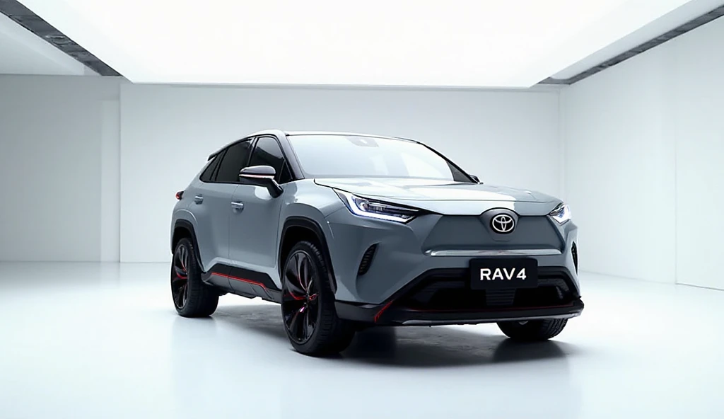 A captivating and futuristic image of 2026 Toyota RAV4 2026 takes