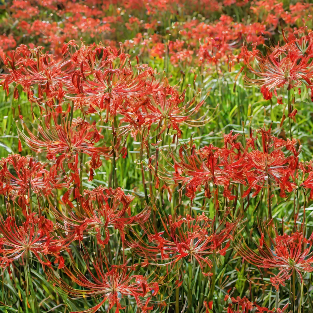 彼岸花の花畑_sdxl v2.0