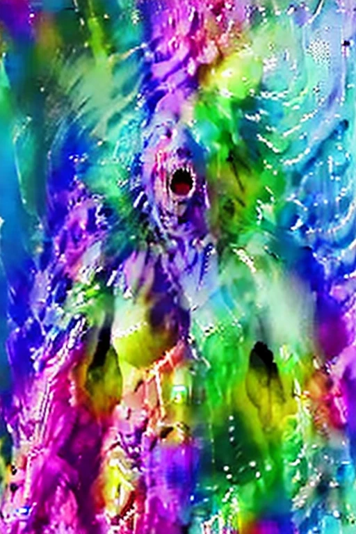 [Base:yayoi_mix-v2.5] Muddy slimy monster (Rainbow) 2025/09/25 L14