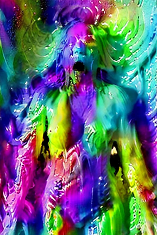 [Base:yayoi_mix-v2.5] Muddy slimy monster (Rainbow) 2025/09/25 L6