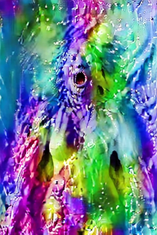 [Base:yayoi_mix-v2.5] Muddy slimy monster (Rainbow) 2025/09/25 L20
