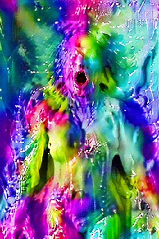 [Base:yayoi_mix-v2.5] Muddy slimy monster (Rainbow) 2025/09/25 L11