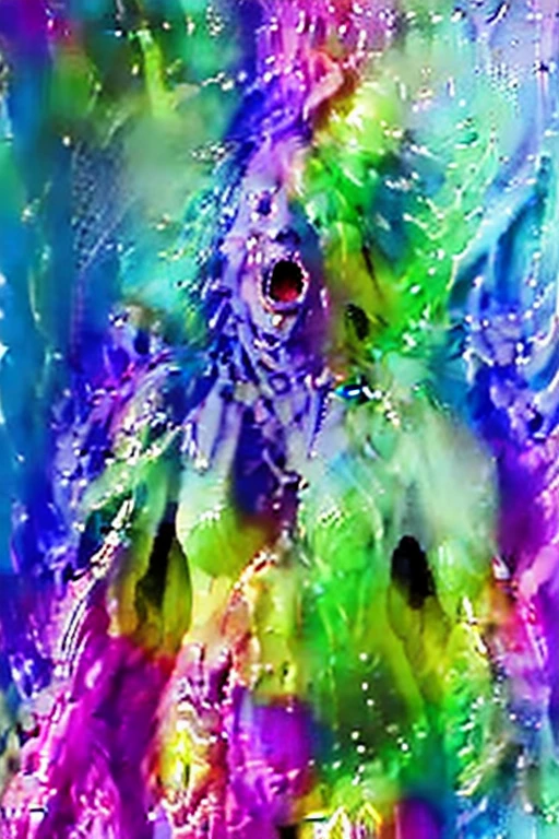 [Base:yayoi_mix-v2.5] Muddy slimy monster (Rainbow) 2025/09/25 L16