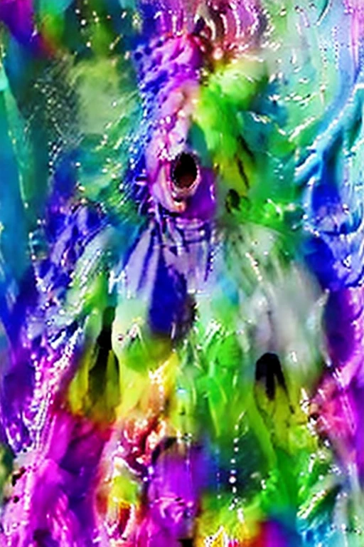 [Base:yayoi_mix-v2.5] Muddy slimy monster (Rainbow) 2025/09/25 L13