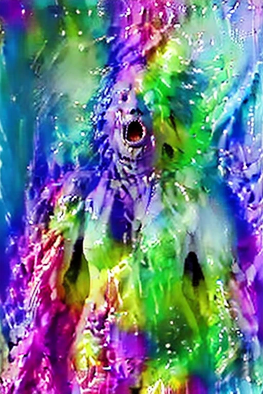 [Base:yayoi_mix-v2.5] Muddy slimy monster (Rainbow) 2025/09/25 L18