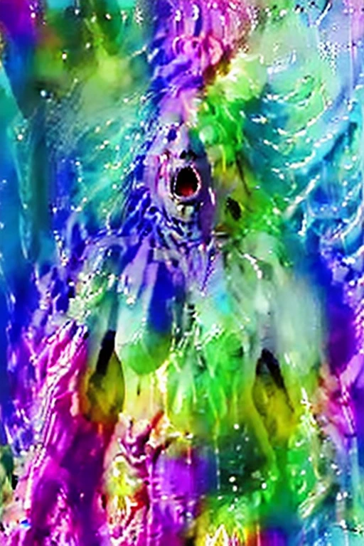 [Base:yayoi_mix-v2.5] Muddy slimy monster (Rainbow) 2025/09/25 L15