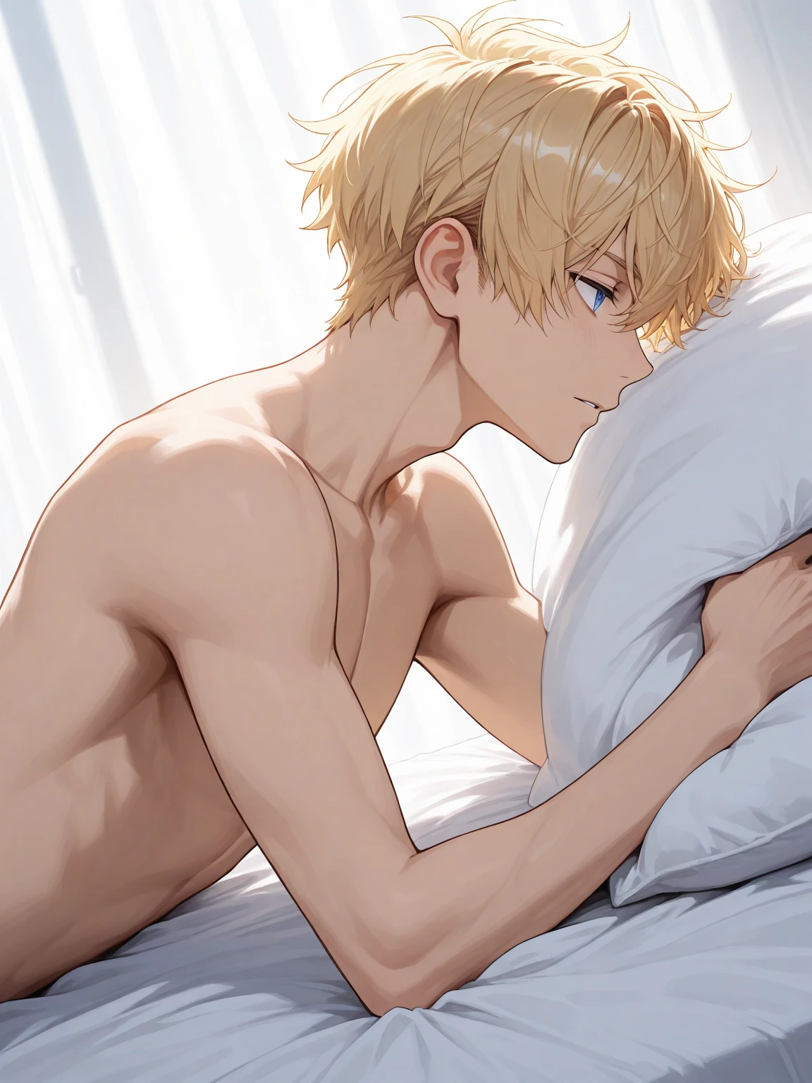 femboy、Leg spread、Male organ、、