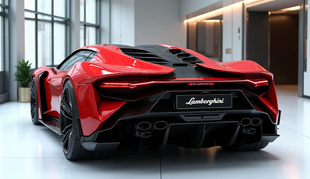 An ultra-realistic image of Aggressive (back angle side view - SeaArt AI