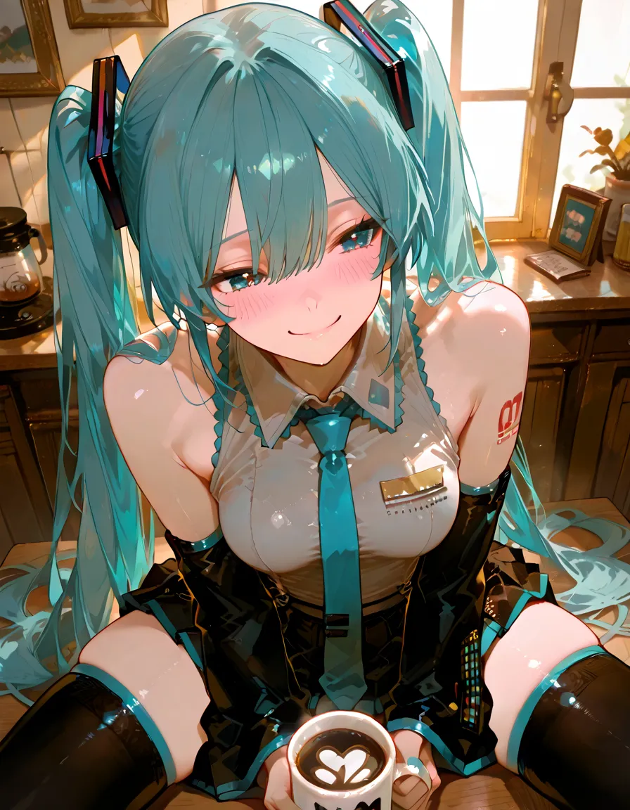 Hatsune Miku and Chocobo