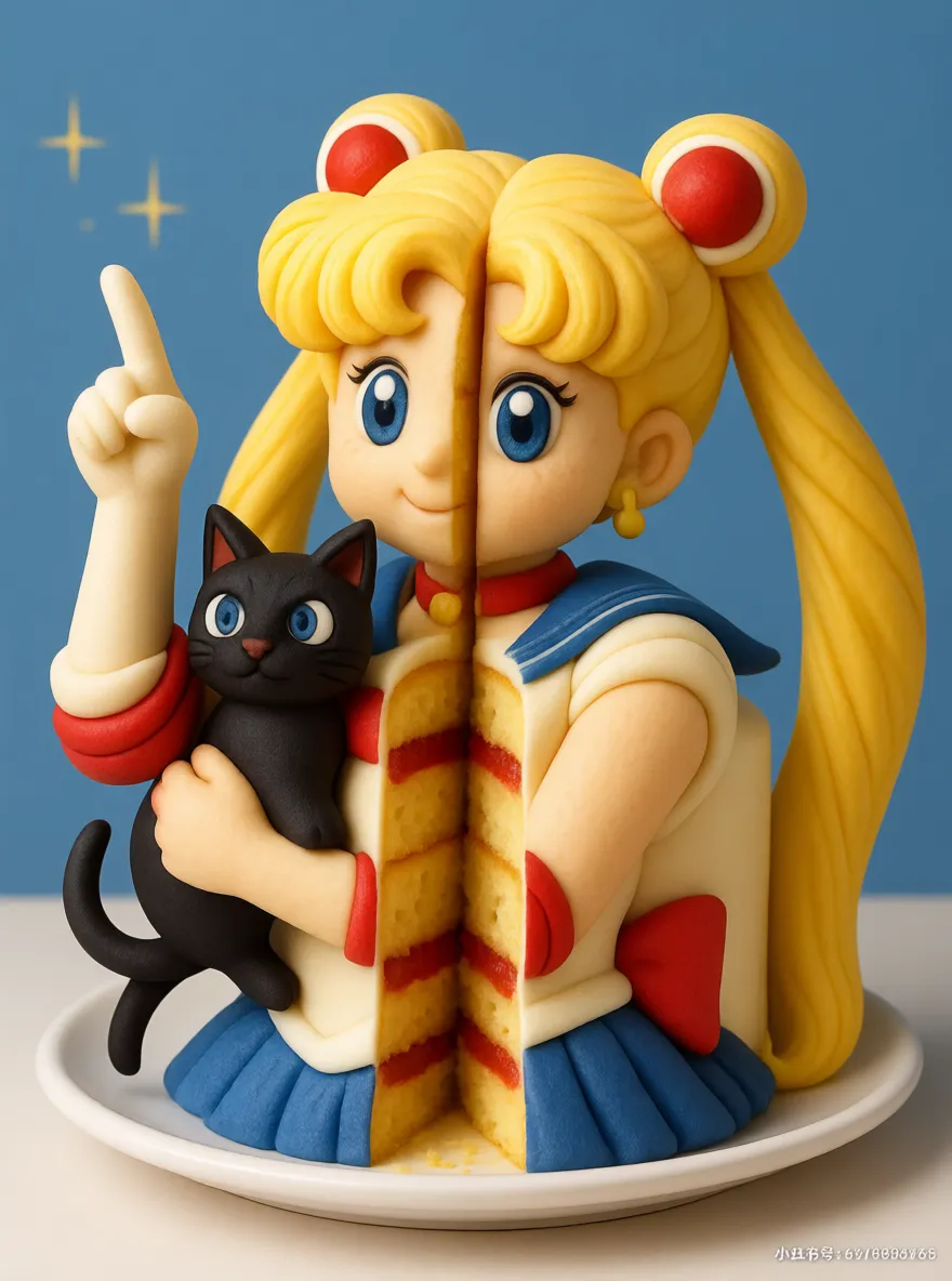 [Qwen] Tranche de style de gâteau