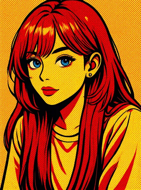 [Qwen] Pop Star Comic Style