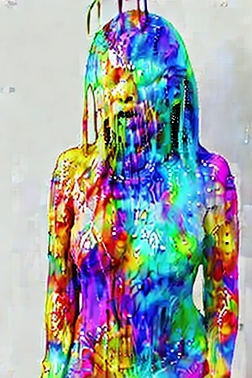[Base:yayoi_mix-v2.5] Slimy paint monster (Rainbow) 2025/09/25-1 L11