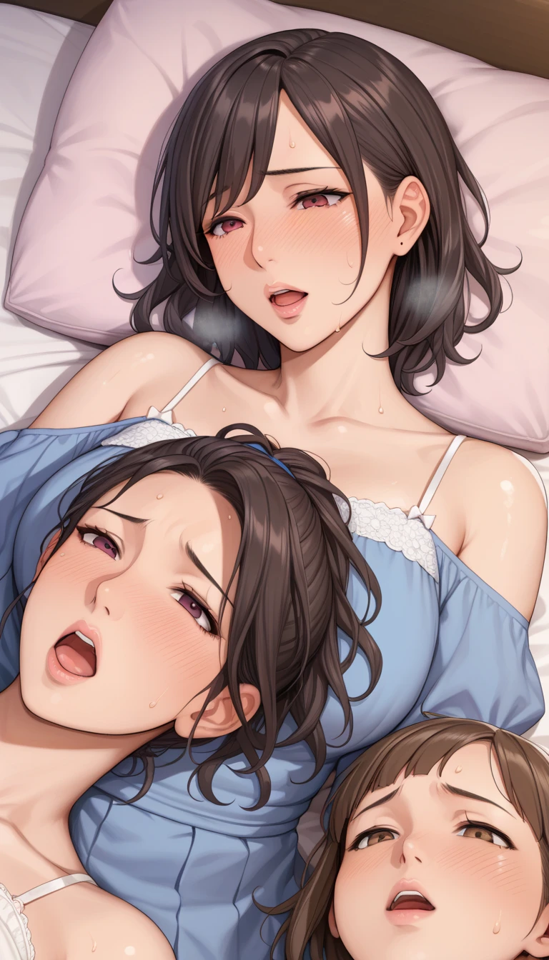 Selene,1 female, Iris, Short black hair, , Red Beanie,, Big Breasts, View your viewers, Happy, smile, Showing ,Show your ,,Sexy, in the steals,,,steals,bed, Big Breasts,(:1.4),spitroast ,