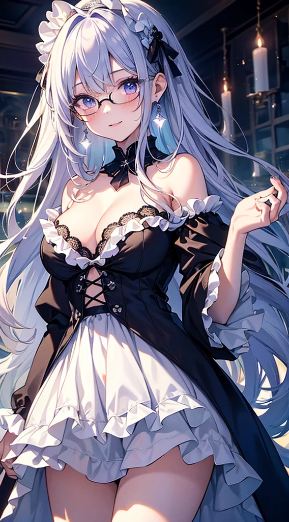 (best quality,4k,8k,highres,masterpiece:1.2),ultra-detailed,(realistic,photorealistic,photo-realistic:1.37),acrylic painting,beautiful German model in a Lolita dress with downy hair,beautiful German model with extremely colorful hair and detailed facial features,beautiful German model standing in a beautiful garden surrounded by a starry sky,beautiful German model wearing a vibrant Lolita dress,beautiful German model with intricate accessories and a matching hat,beautiful German model posing gracefully with her hands on her hips,beautiful German model with long flowing twintails,beautiful German model with bright blue eyes and rosy lips,beautiful German model with a joyful expression,beautiful German model in a dynamic pose with cherry blossoms falling around her,beautiful German model surrounded by colorful flowers and butterflies,beautiful German model's dress adorned with cute bows and lace details,beautiful German model with an enchanting smile,beautiful German model with soft, pastel-colored shading,beautiful German model with a magical glow illuminating her,beautiful German model in a picturesque setting with a winding path leading to a magnificent castle,beautiful German model holding a microphone and singing passionately,beautiful German model with a fairytale-like background,beautiful German model with a soft, dreamy atmosphere,beautiful German model with a subtle bokeh effect,beautiful German model standing under a moonlit sky,beautiful German model with a warm, golden sunset in the background,beautiful German model surrounded by twinkling stars and colorful nebulae,creating an ethereal and captivating artistic masterpiece. 