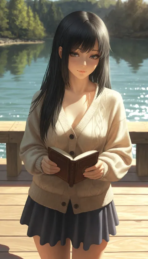 CASUAL Lettrice Femminile Atmosfera Calma