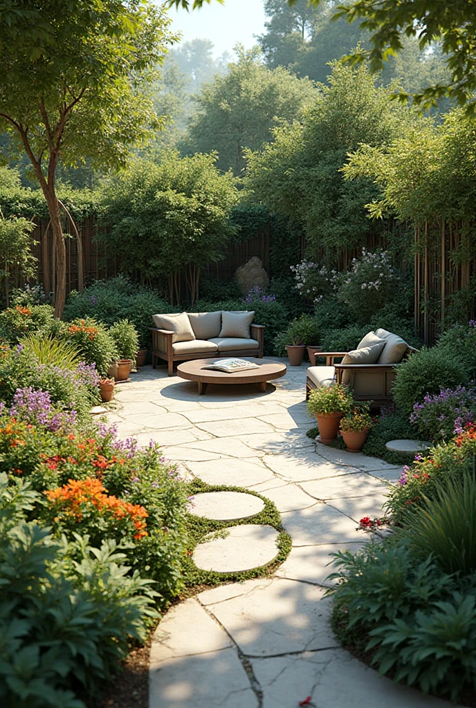 Seaside, small courtyard, railing, round table, stool, pillow, coffee, bouquet of flowers, green plants, trees, sea, ancient buildings, sofa, sun, clouds, sunset, sunset, wide angle lens, mountains, paradise, round flowers, round flowers, boxwood , creeper, , fragrant vine, wisteria, cannon flowers, , lingxiao, gourd, mountain turtle, ivy, rose, vine season clematis windmill jasmine triangle plum ball orchid