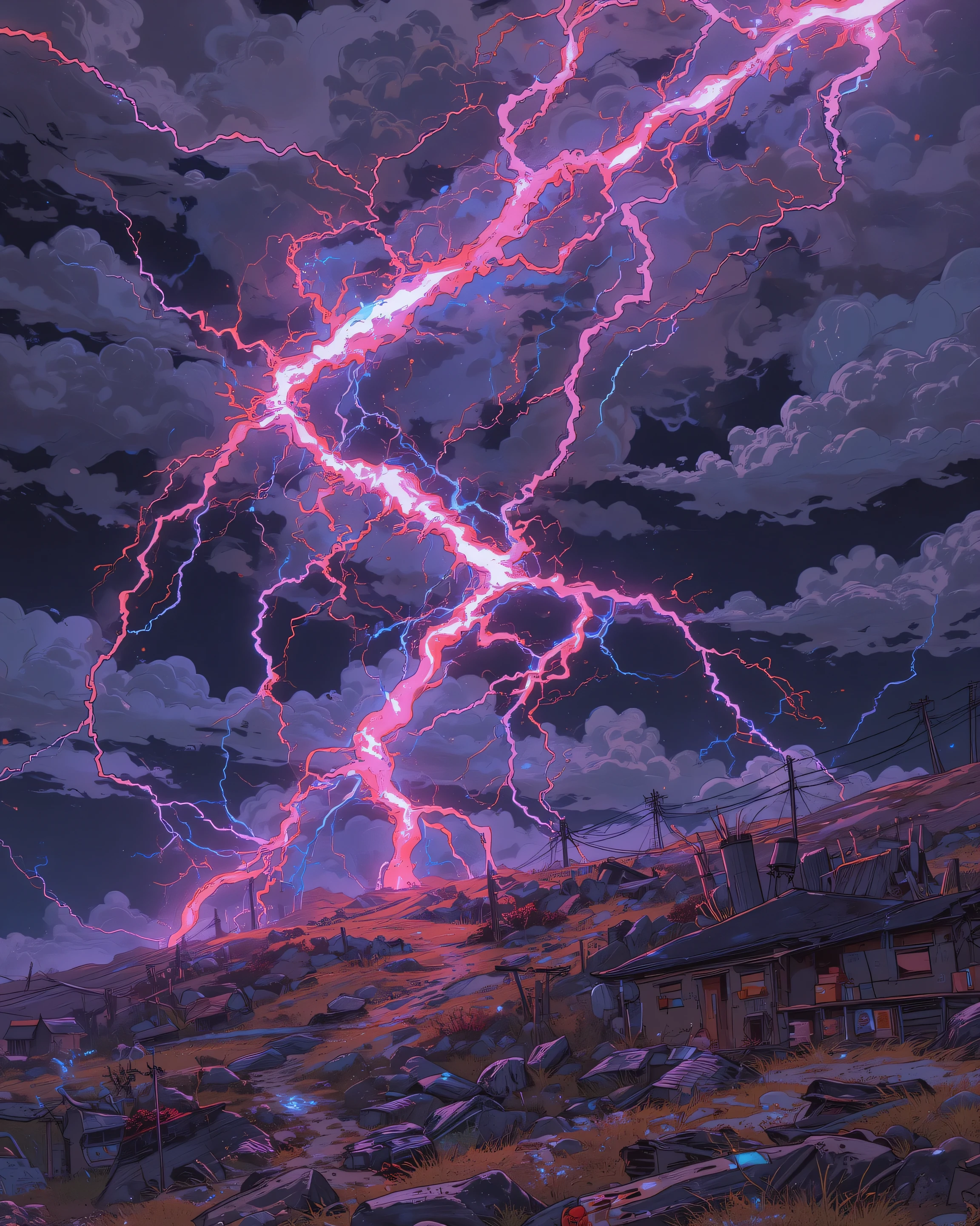 purple lightning 
