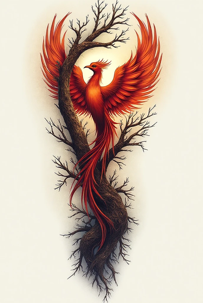 🔥 Concepto central he **Phoenix bird** will be the heart of your manga ...