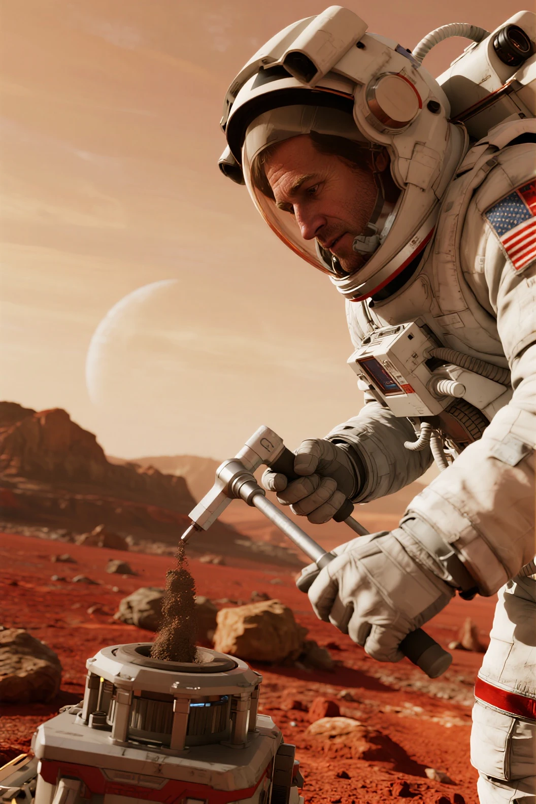 ((best quality)), ((masterpiece)), (detailed), (full body), hybrid (fortnite), macro, in space, sitting on tiny Earth