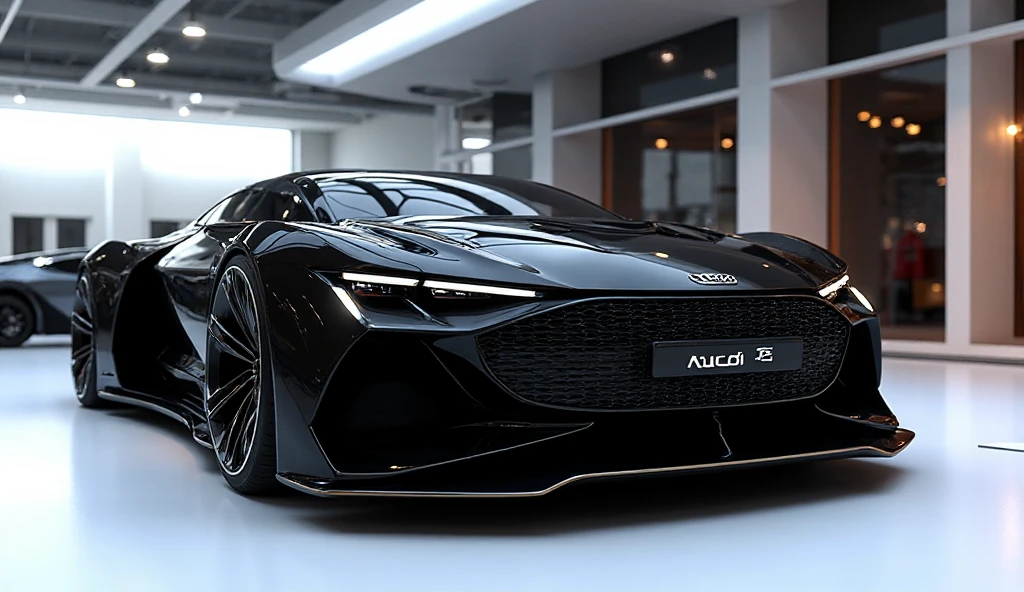 An ultra-realistic image of Aggressive ( side front ) view with ...