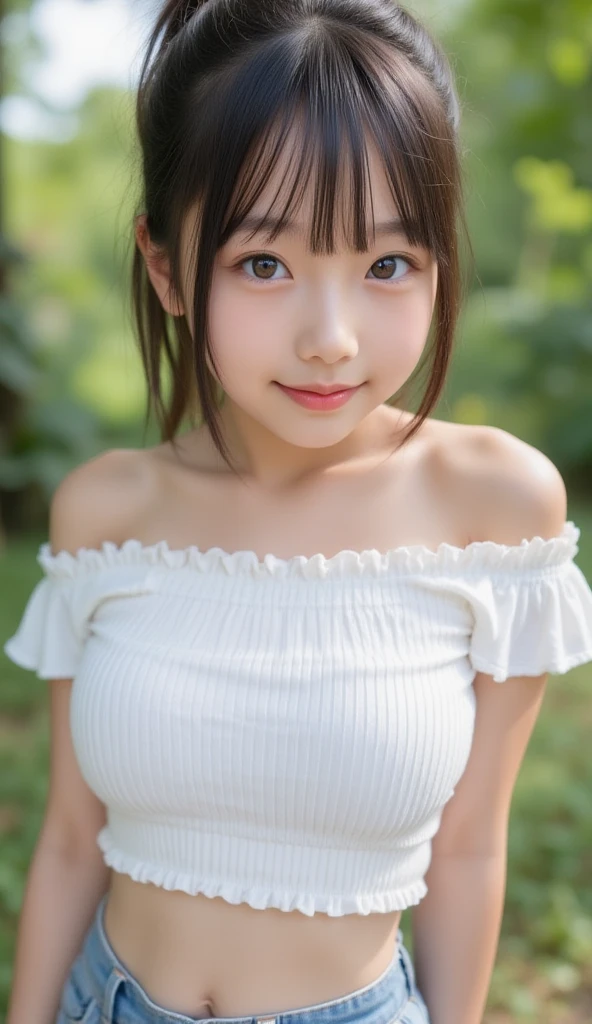 primary school student、、pink 、baby face、