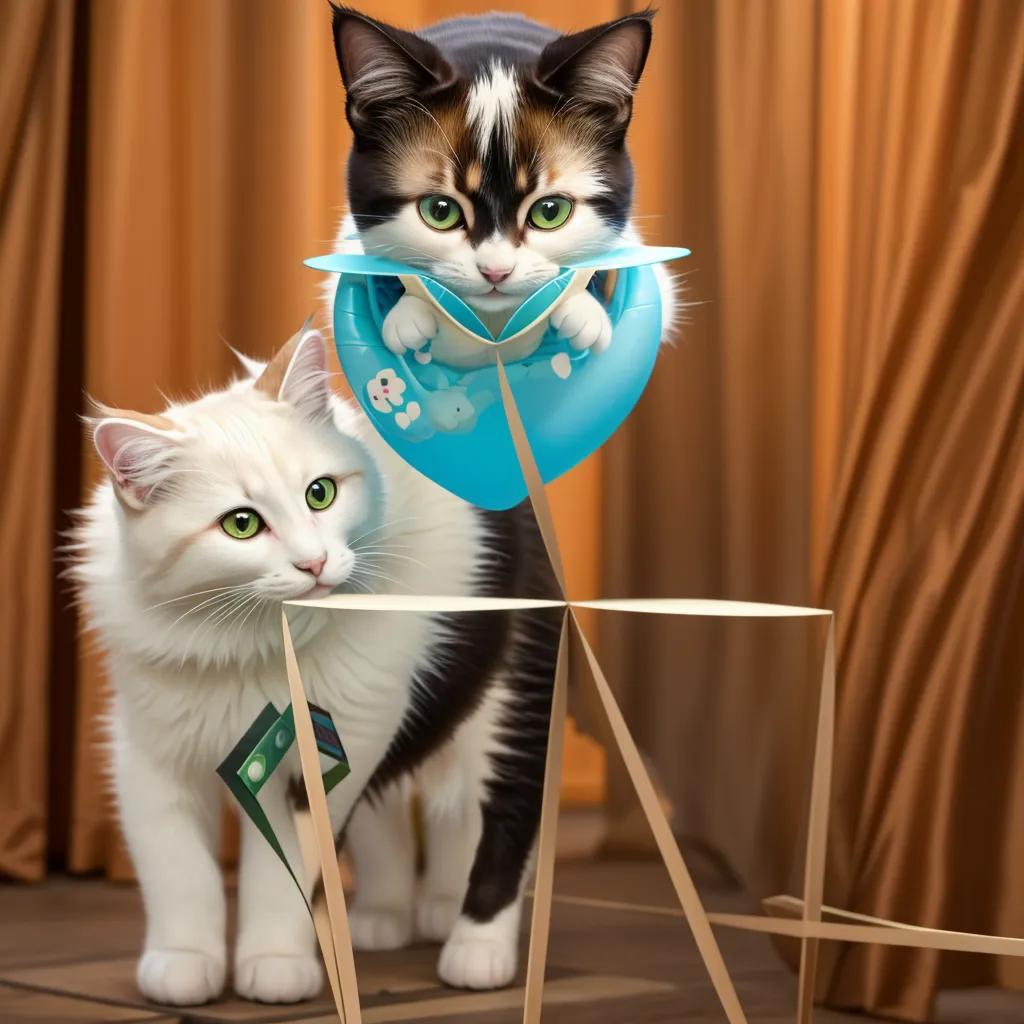 Katzen-Pose & Kreativbild