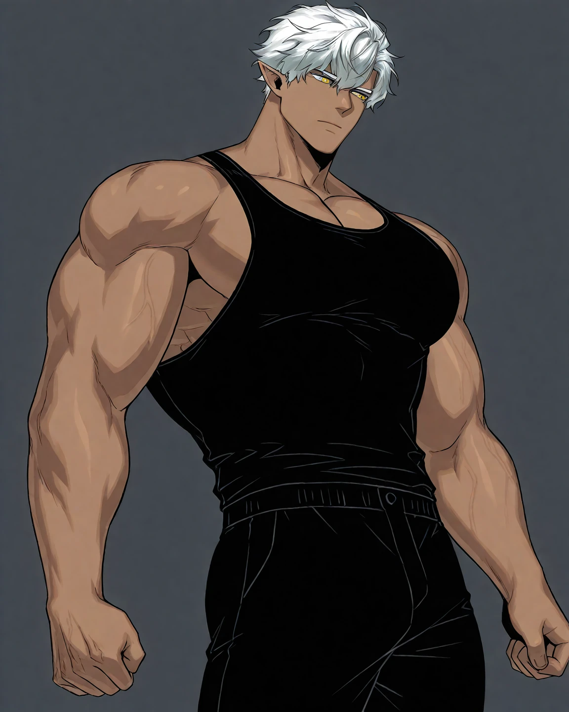 Male athlete，White skin big ，handsome guy，Wearing tight transparent，Sunny and lively，Youthful feeling，Wearing  rings，Knead the 