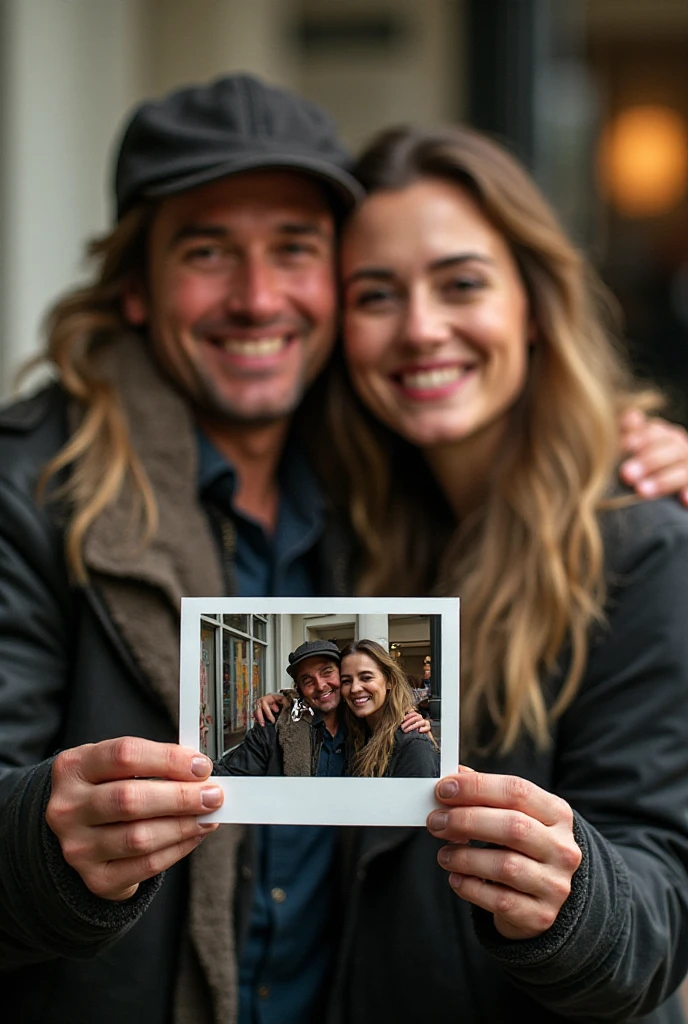 <lora:Polaroid style v2:0.9> 
A cinematic Polaroid photography of a man and woman taking a selfie
