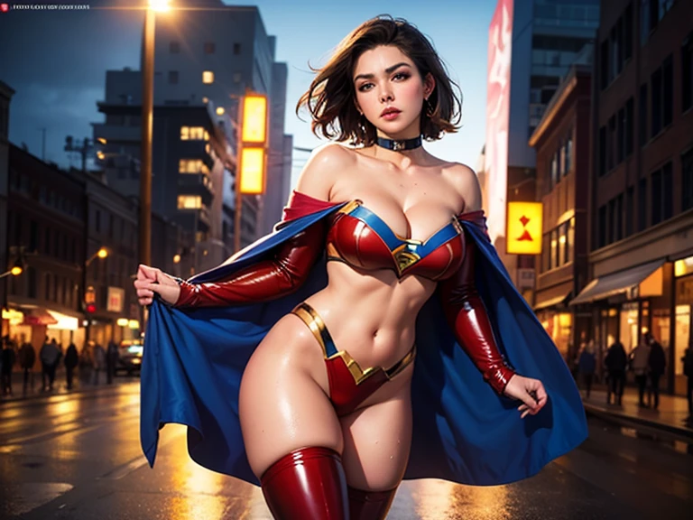 (melhor qualidade,4k,8k,alta resolução,masutepiece:1.2), (linda mulher branca) , (BBW MILF), (40 anos), (bunda enorme: 1,9), (ela'is nervous), (it's snowyy), (brown hair), (????? grandes: 1,9), (is lying on her back on the city floor), (sofrendo), (is defeated, destroyed and humiliated), (your clothes are destroyed), (Your clothes are torn), (I have my clothes in pieces), (fantasia ???? de supergirl brilhante), (bota longa), ????, sensual, hot, decotes, bunda enormes. (mesmo personagem, lado a lado, lateralmente, de costas), (perfect hands), olhos perfeitos