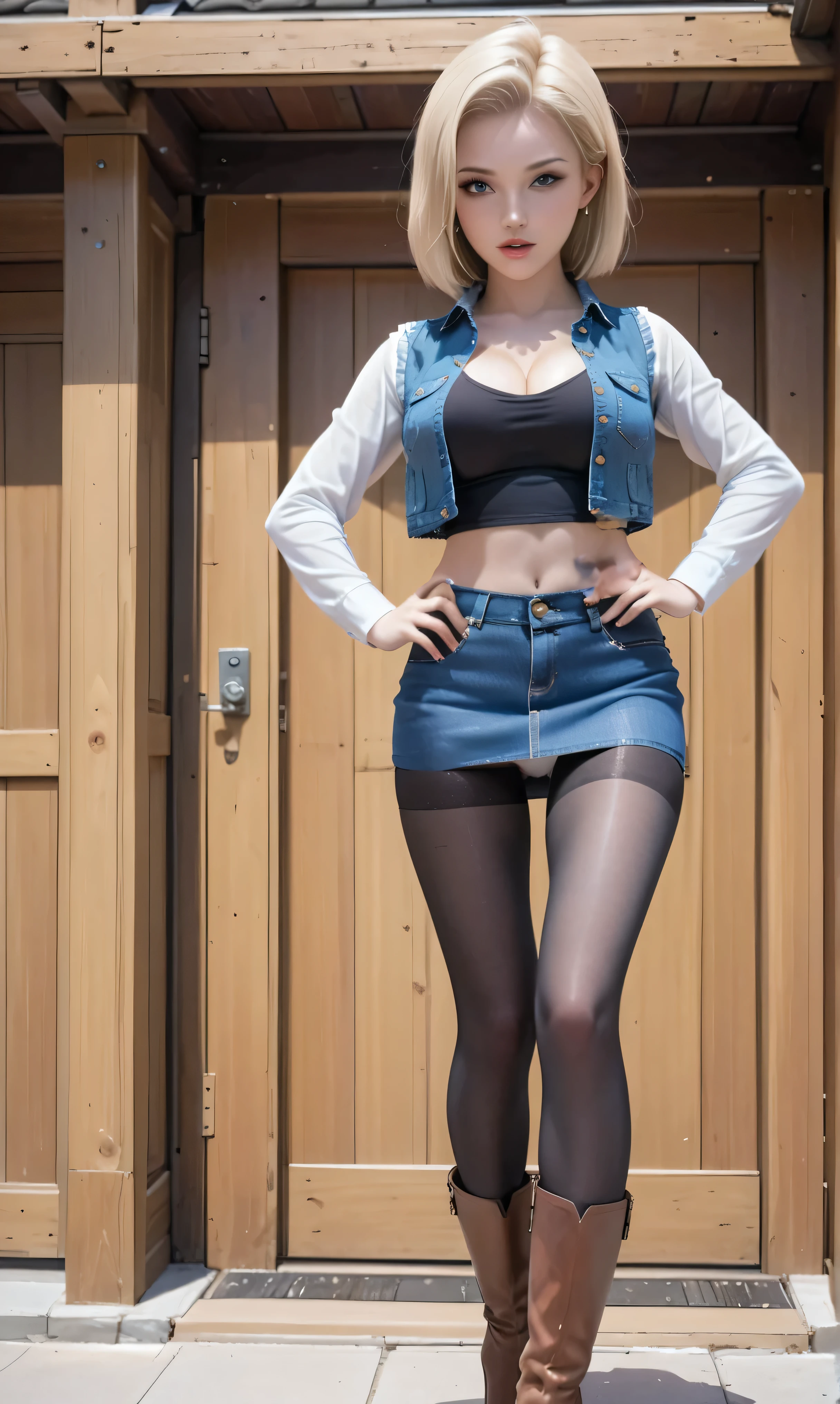 South korean movie actress :Football player , football team name : manchester united, 1girl, beautiful face, muscular slender body, hair color : gray white, hair style : very short hair Tapered With Fade And Textured Curls, 21 year old, anime style background , full body focus, well detailed, high resolution 8k, age:23, jersey t-shirt color : white & black , background : anime style news postor, full body focus, skin colour : brown,