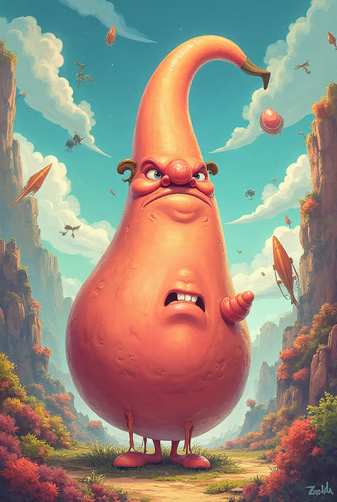 long and hairy , super long and 1 thick 