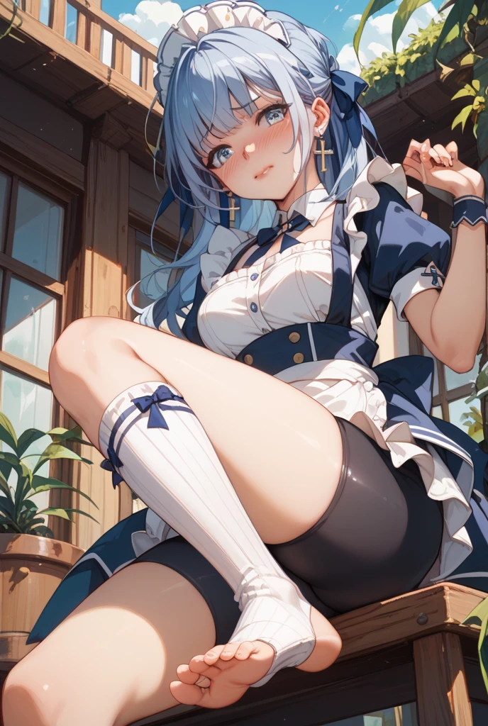 8K、masterpiece、Japanese、Woman wearing glasses、Neon（nod)、from the front、smile、Childish、Small breasts、See-through underwear、night、Bedroom、Show your underwear、mini skirt