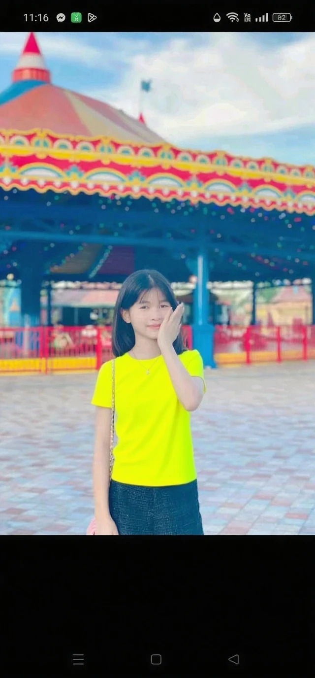 there is a young girl standing on a pier with her arms outstretched, full body cute young lady, young asian girl, panoramic view of girl, girl standing, girl, of a youthful japanese girl, on a sunny day, lady using yellow dress, shot on nikon z9, near a jetty, in a sunny day, young and cute girl, chinese girl