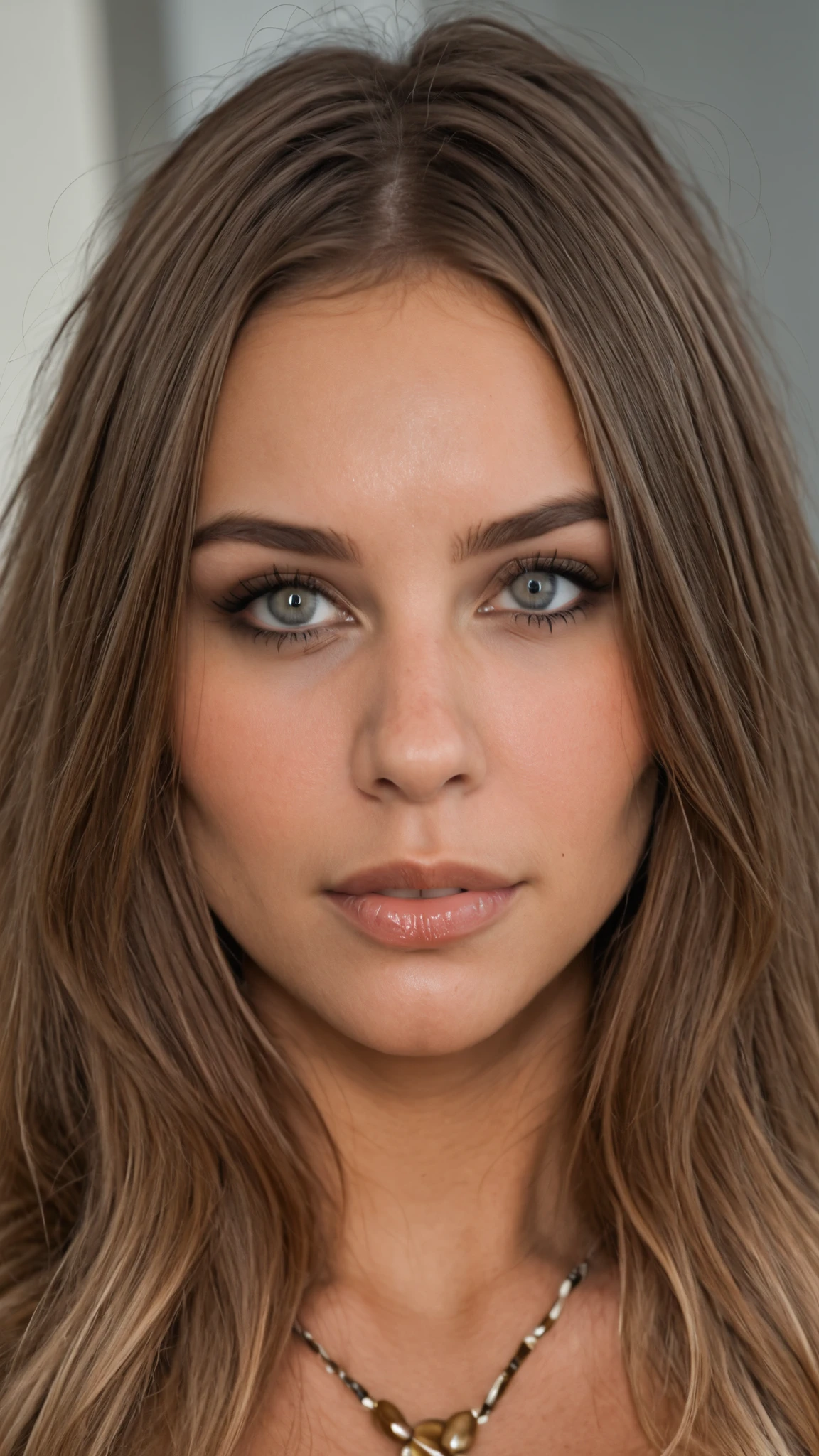 Photo of a woman (sympathetic expression on the face), Ulra textured leather, goosebumps, her hair repainted into white, half -tidy upward, half -lowered down, her face looks exactly into the camera, anfas, a jacket on a fur lining with narrow jeans with beans, group profile, beautiful mountains create sensations of miracle and reverence, perfect eyes, ideal eyes, ideal eyes, ideal eyes, ideal eyes, ideal eyes, ideal eyes, ideal eyes, ideal eyes, ideal eyes, ideal eyes, ideal eyes, ideal eyes, perfect eyes, perfect eyes ((Strong consecration: 1.4)) Velvia 100color, shot on Cinestill 800T, side, sharp focus on the object, shot by Manuel Marques