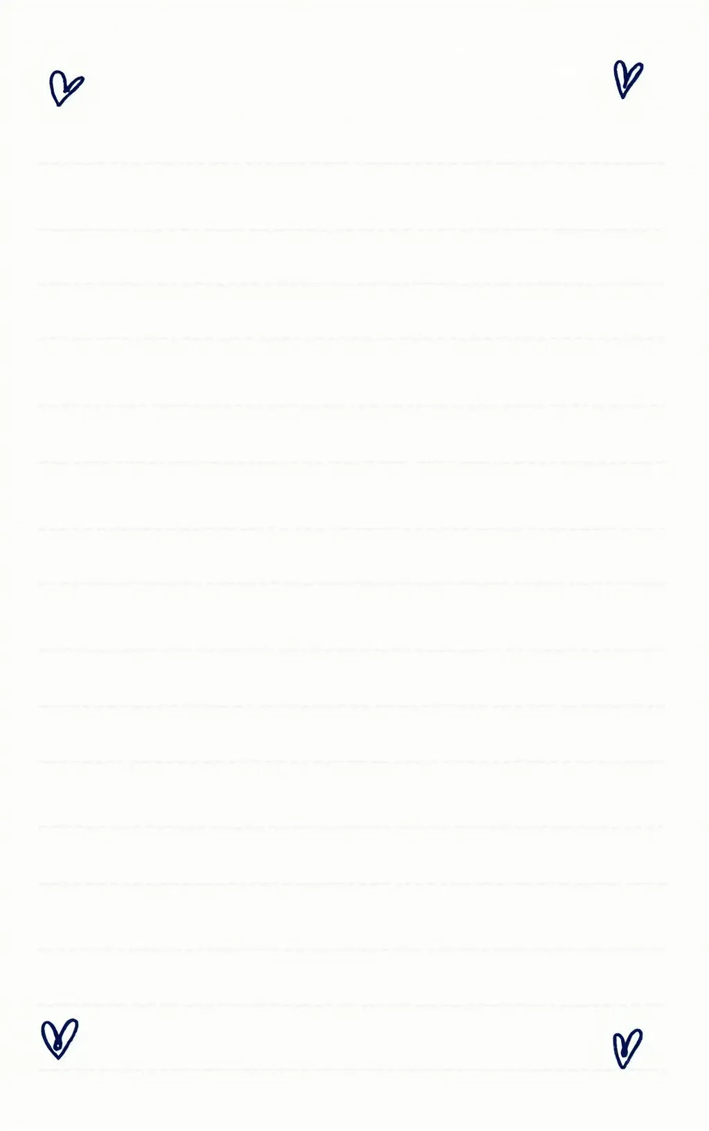 Liebesbrief-Rand | Pinterest-Stil