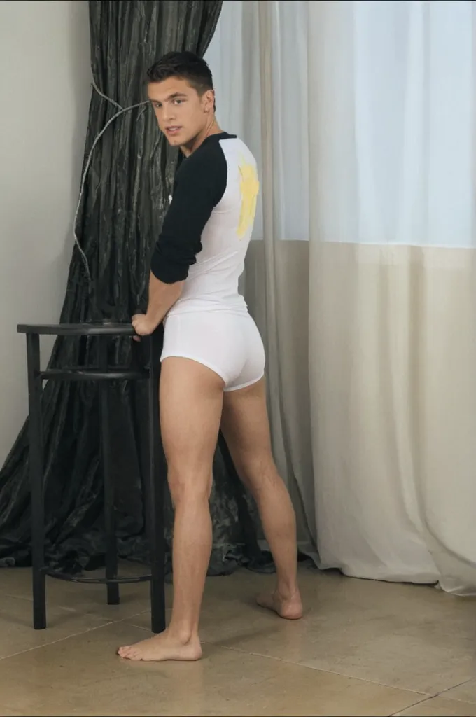 (masutepiece,High resolution,ultra - detailed:1.0),1(Boy ,robot boy ),Perfect male body,Look at the camera,Delicate eyes and delicate face,extremely details ,intricate-detail,solo person,Detailed face, ( extreme tight high waisted latex white strings leotard ), tiny piece leotard , (side belly fat , side fat),Best Quality, hands visible, short hair, full length shot(fls) , insane details, hyper details , only male , handsome boy , ???????? fat , 16k resolution , ultra-high clarity , hyperrealism, uhd,. K-pop idol ,thick thighs, thick fat booty., ???????? enlargements , (???? thighs ) , ( thick bottom ) , realism , hyper realistic , photorealistic , ( thick ???? ). , standing , super handsome boy , fatty ???? , fatty ????????, ???? , ????????? , ????  ,  epic realism , epic photorealistic , tall man ,(hip fat), narrow waist , (wide ????) ,  large ???? , ???? ????? , (overwide ???? , over large ????????), huge ???? ，wide pelvis ,big ??? ， high angle shot, top view, (skinny but huge ???? ), proud of his huge ???? , sleeveless , (deep V leotard)  , ???????????