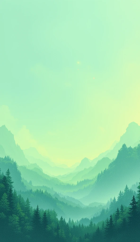 Abstract backgrounds: calm green and blue color gradients give a sense ...