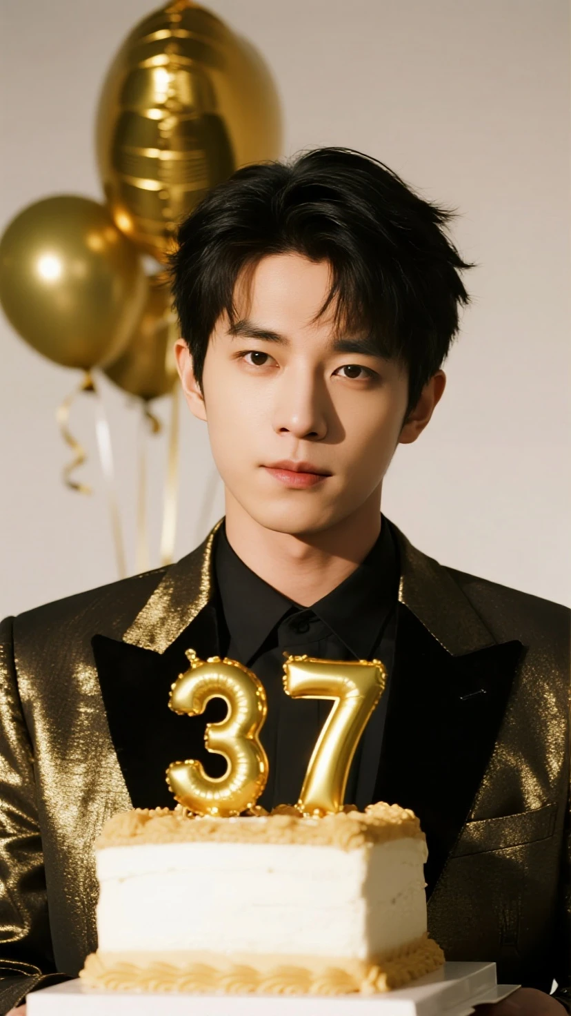 Sculpture design，人物，GK model，male people，（The whole body of the character），Expose muscles，（sexy for），（Exquisite base），The colors are bright，Lots of colors，Handsome cybernetics boy looking at camera  detailed muscular reality masterpiece，Muscular，The back of the character