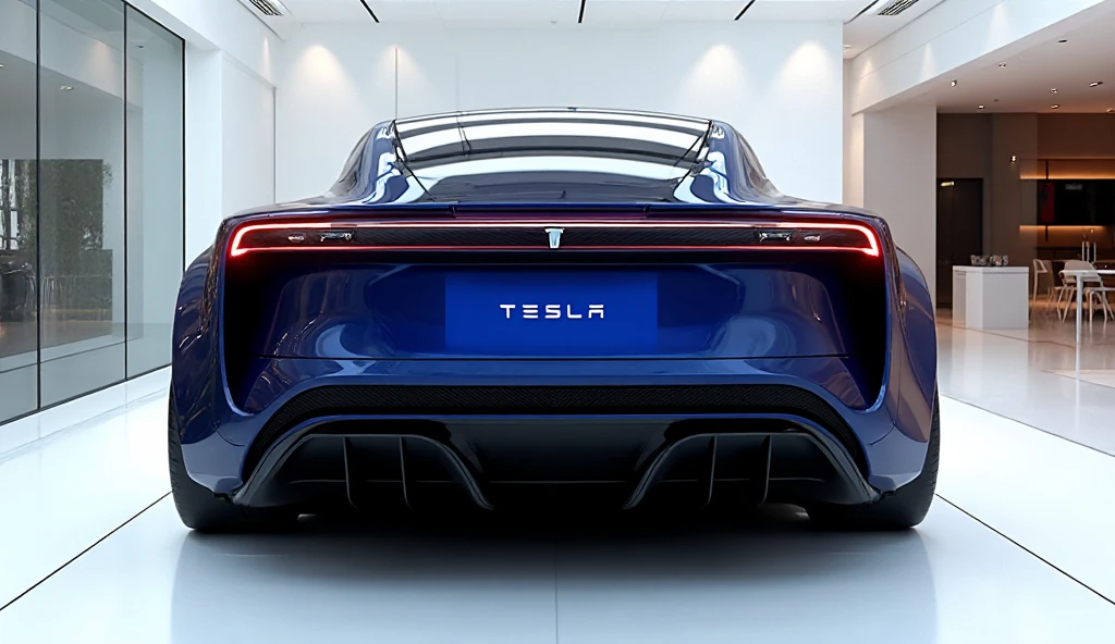 Hyper Realistic Tesla An ultra-realistic image of MODREN Aggressive (straight back - SeaArt AI