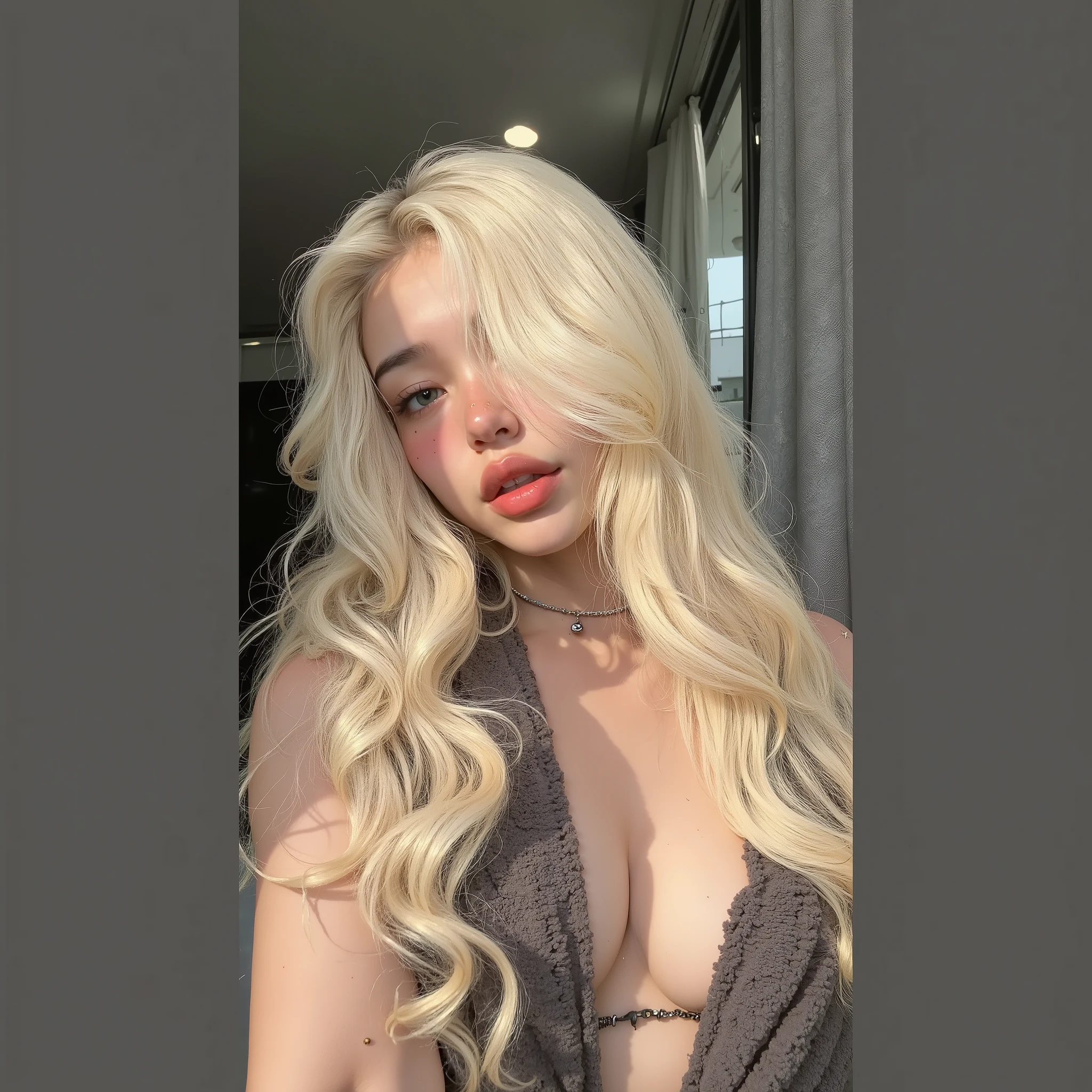 A 22-year-old has a wide rectangular face with soft and proportional features. Your eyes are greyish-green, deep and expressive , um pouco pensativo , mas um olhar calmo. The almond-shaped eye shape confers intelligence and light mystery. The nose is straight , tidy and harmoniously fits the general features of the face , with a rounded tip . Thin Lips, symmetrical, with a natural pink tint, and its neutral expression makes the look restrained and a bit thoughtful. Weight 83 kg height 185 cm
Medium-length dark blond hair looks a bit disheveled, the fringe falls on the forehead creating the natural sloppiness effect. They are bulky and soft , is visible adding relaxation and lightness to the image . The skin is clear and smooth , bem-cuidado, Talvez, com cerdas leves, emphasizing natural masculinity . Em geral, the facial expression is calm , a bit distant or focused, with a direct and confident look .
The style of the dress can be described as minimalist and modern , com elementos de streetwear e casual . The costume is dominated by dark tones , voluminous black hoodie. O jovem está vestido com um voluminous black hoodie , under which a black t-shirt . This choice emphasizes the desire for comfort and laconic style . Small button earrings add personality and a slightly rebellious touch to the look. Em geral, the style of clothes and the hairstyle create the impression of a confident person , freedom-loving and , Talvez, uma pessoa criativa .