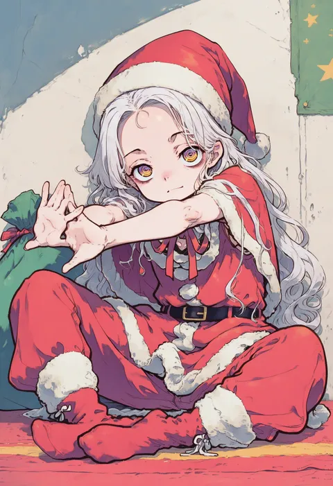 動漫聖誕女孩